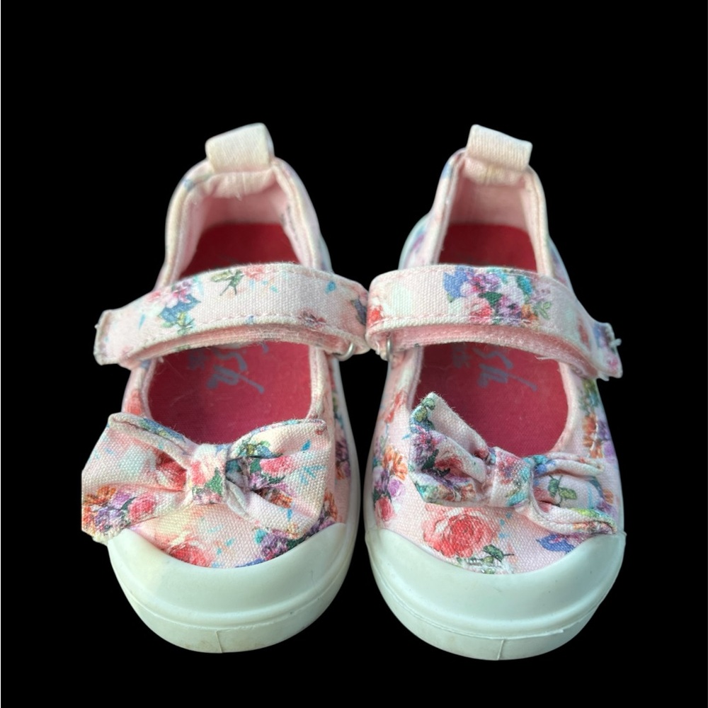 Blowfish Pink Floral Kids Dress Shoes